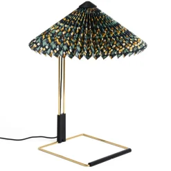 HAY Skrivbordslampor|Bordslampor-Matin Bordslampa 300 mm, Polerad Mässing / Oxide Red