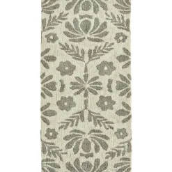 Matta Tuftad Bomull 70x140 cm, Grå / Off-white