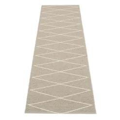 Pappelina Plastmattor-Max Matta 70x320 cm, Mud/Vanilla