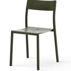 May Chair, Outdoor, Steel, Dark Green