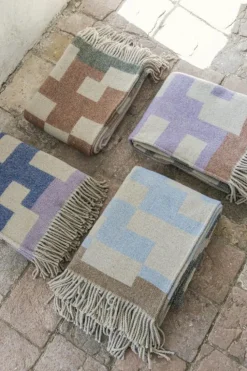 Maze Filt 130x190 cm, Chocolate