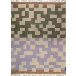 Maze Filt 130x190 cm, Chocolate