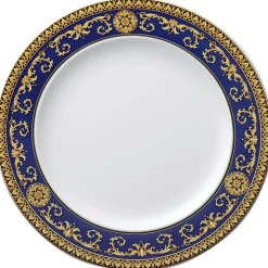 Versace Mattallrikar-Medusa Blue Tallrik, 27 cm