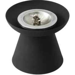 Meira Oljelampa Svart, 13,5 cm