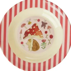 Melaminskål 20 cm, Mint Wildlife