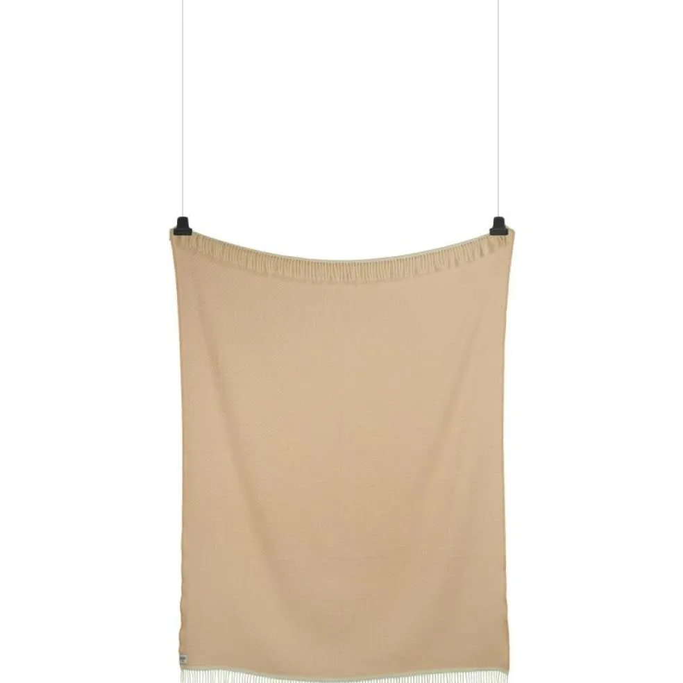 Mello Pläd 150x210 cm, Lemon Yellow