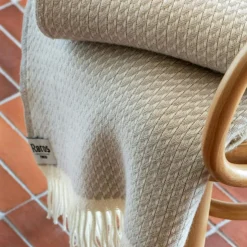 Mello Pläd 150x210 cm, Lemon Yellow