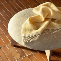 Mello Pläd 150x210 cm, Lemon Yellow