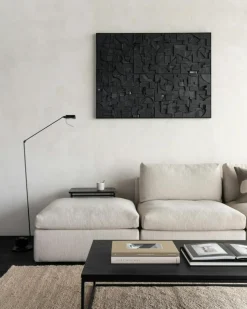 Mellow Fotpall Avtagbar Klädsel, Ivory