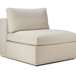 Ethnicraft Modulsoffor-Mellow Soffa 1-Sits Avtagbar Klädsel, Ivory