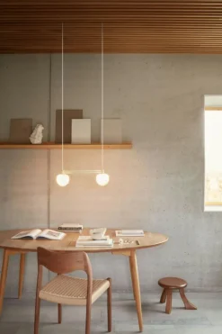 MEMOIR 120 SIDE BY SIDE II Ljuskrona, Mässing