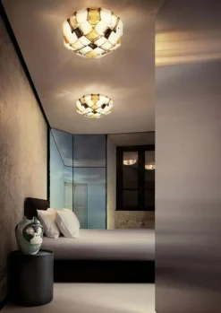 Mida Vägg-/Taklampa 67 cm, Platinum