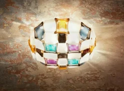 Mida Vägg-/Taklampa 67 cm, Platinum