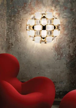 Mida Vägg-/Taklampa 67 cm, Platinum