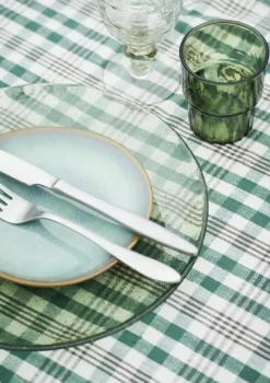 Madam Stoltz Mattallrikar-Middagstallrik Ø26 cm, Grön