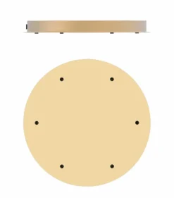 Miira 6 Ljuskrona 470 mm, Mässing / Opal