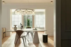 Nuura Ljuskronor & Takkronor-Miira 8 Oval Ljuskrona, Rock Grey / Opal