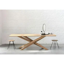 Ethnicraft Matbord Och Barbord-Mikado Matbord Ek, 110x280 cm