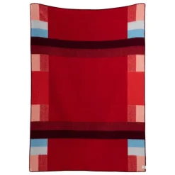 Mikkel Pläd 135x200 cm, Röd