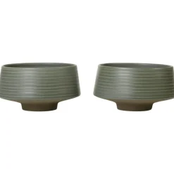 Miko Skål 2-pack, Grön