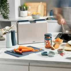 Joseph Joseph Kryddkvarnar-Milltop Salt- Och Pepparkvarnsset, Grå