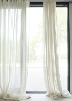 Mimmi Gardin Återvunnet Tyg Dubbel Bredd, Natur, 290x290 cm