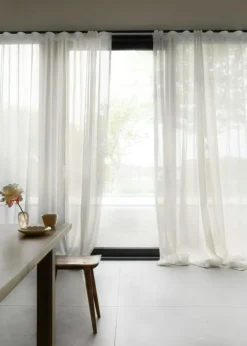 Mimmi Gardin Återvunnet Tyg Dubbel Bredd, Natur, 290x290 cm