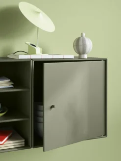 Montana Vägghyllor|Sängbord & Nattduksbord-Mini 1007 Hylla Med Tre Lådor, Camomile