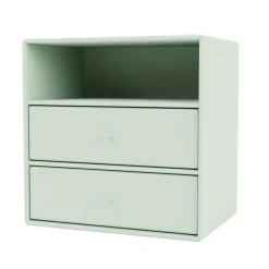 Mini 1006 Hylla Med Två Lådor, Amber