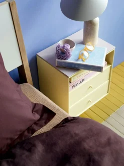 Mini 1006 Hylla Med Två Lådor, Amber