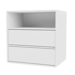 Mini 1006 Hylla Med Två Lådor, Amber