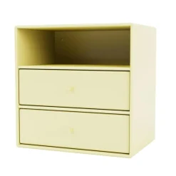 Mini 1006 Hylla Med Två Lådor, Amber