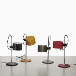 Oluce Skrivbordslampor|Bordslampor-Mini Coupé 2201 Bordslampa, Svart