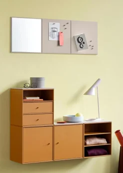 Montana Vägghyllor-Mini MBOARD Magnetisk Anslagstavla, Amber