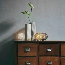 Kartell Portabla Lampor|Portabla Lampor-Mini Planet Bordslampa Batteri Dimbar, Smoke