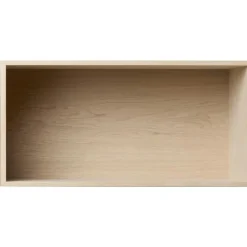 Muuto Modulära Hyllsystem|Vägghyllor-Mini Stacked Hylla L, Brown Green