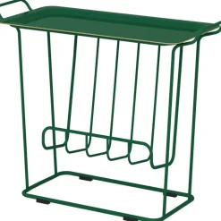 Maze Brickbord|Sidobord & Avlastningsbord-Minnie Mae Paper Brickbord, Svart