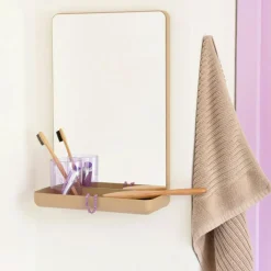 Mirror & More Väggspegel, Svart