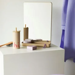 Mirror & More Väggspegel, Svart