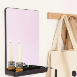 Mirror & More Väggspegel, Svart