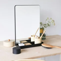 Mirror & More Väggspegel, Svart