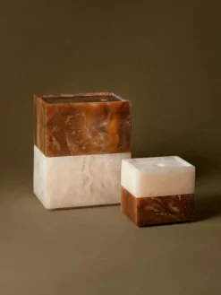 Ferm Living Boxar & Askar-Mist Ask Med Lock 7.5x10 cm, Sugar Kelp