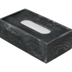 Ferm Living Boxar & Askar-Mist Servettlåda, Off-white / Smaragd