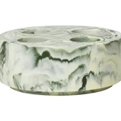 Ferm Living Tandborsthållare-Mist Tandborsthållare, Off-white / Smaragd