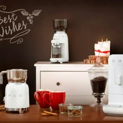 Smeg Mjölkskummare-Mjölkskummare, Pastellblå