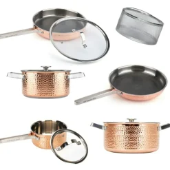 Vargen & Thor Grytset & Kastrullset-Mjølner.XL Grytset 6 Delar