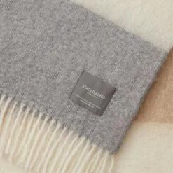 Stackelbergs Plädar & Filtar-Mohair Filt Rullad Frans 130x170 cm, Antique Rose