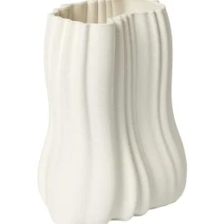 Moire Vas Off-white, 30 cm