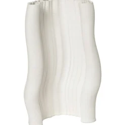 Moire Vas Off-white, 30 cm