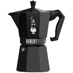 Moka Exclusive Kaffebryggare Svart, 6 Koppar